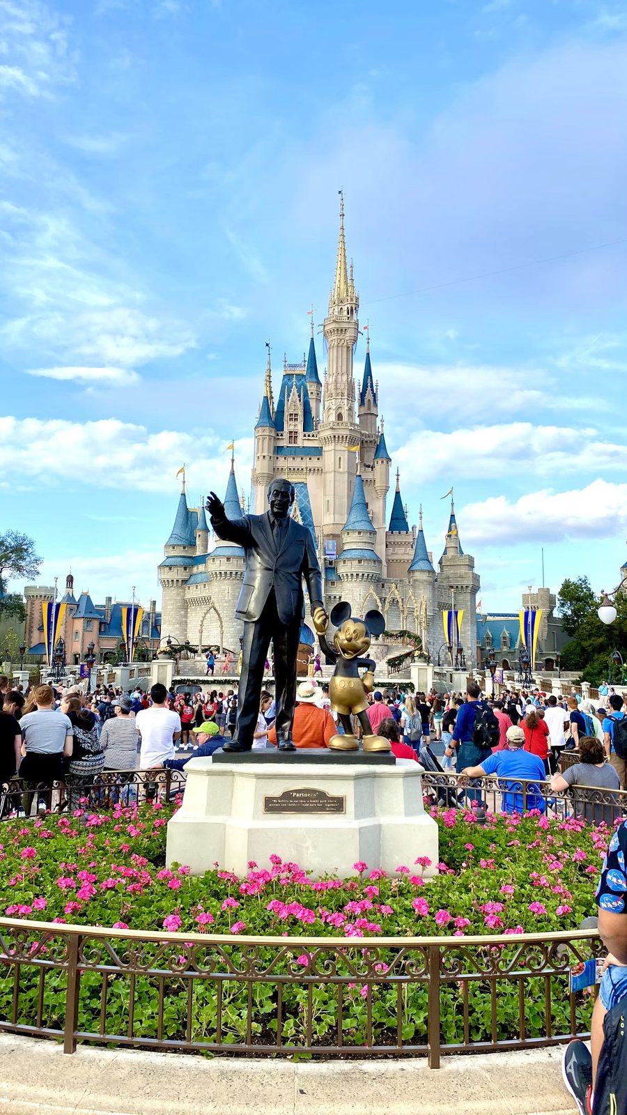 Parque temático en Orlando, Florida, destino del viaje del equipo